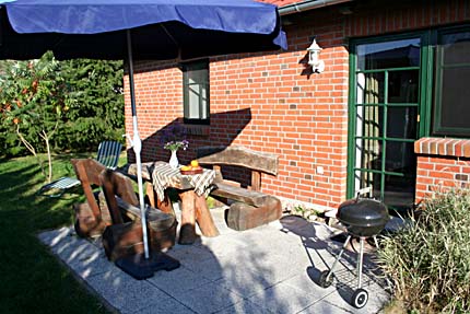 Terrasse mit Grill